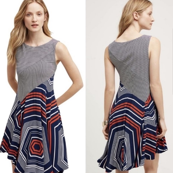 Anthropologie Dresses & Skirts - Anthropologie Maeve Cameron Asymmetrical Dress